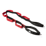 Adidas Stretch Assist Band Looped Warm Up Warmup Pre-Workout - Red/Black - Side View