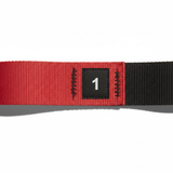 Adidas Stretch Assist Band Looped Warm Up Warmup Pre-Workout - Red/Black - Side View