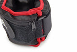 Adidas Adidas Adjustable Ankle Weights (2 x 1kg) Gym Training Workout - Black/Red - Top-Down View