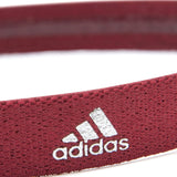 3pcs Adidas Sports Headband Hair Bands Gym Training Fitness Yoga - Grey/Blue/Burgundy - 45-Degree Angle