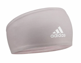 Adidas Sports Hair Band Yoga Exercise Reversible Headband - Clear Orange Graphic - Top-Down View