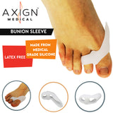 1 Pair Axign Medical Bunion Sleeve Separator Pain Relief Alignment - Extra Image