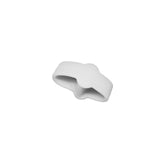 Axign 2 Toe Separator Silicone Bunion Spacer for Plantar Fasciitis - 1 Pair - Top-Down View