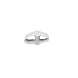 Axign 2 Toe Separator Silicone Bunion Spacer for Plantar Fasciitis - 1 Pair - Rear View