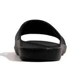 Archline Rebound Orthotic Slides Flip Flop Thongs Slip On Arch Support - Black - Euro 36