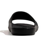 Archline Rebound Orthotic Slides Flip Flop Thongs Slip On Arch Support - Black - Euro 38 - 45-Degree Angle