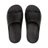 Archline Rebound Orthotic Slides Flip Flop Thongs Slip On Arch Support - Black - Euro 40