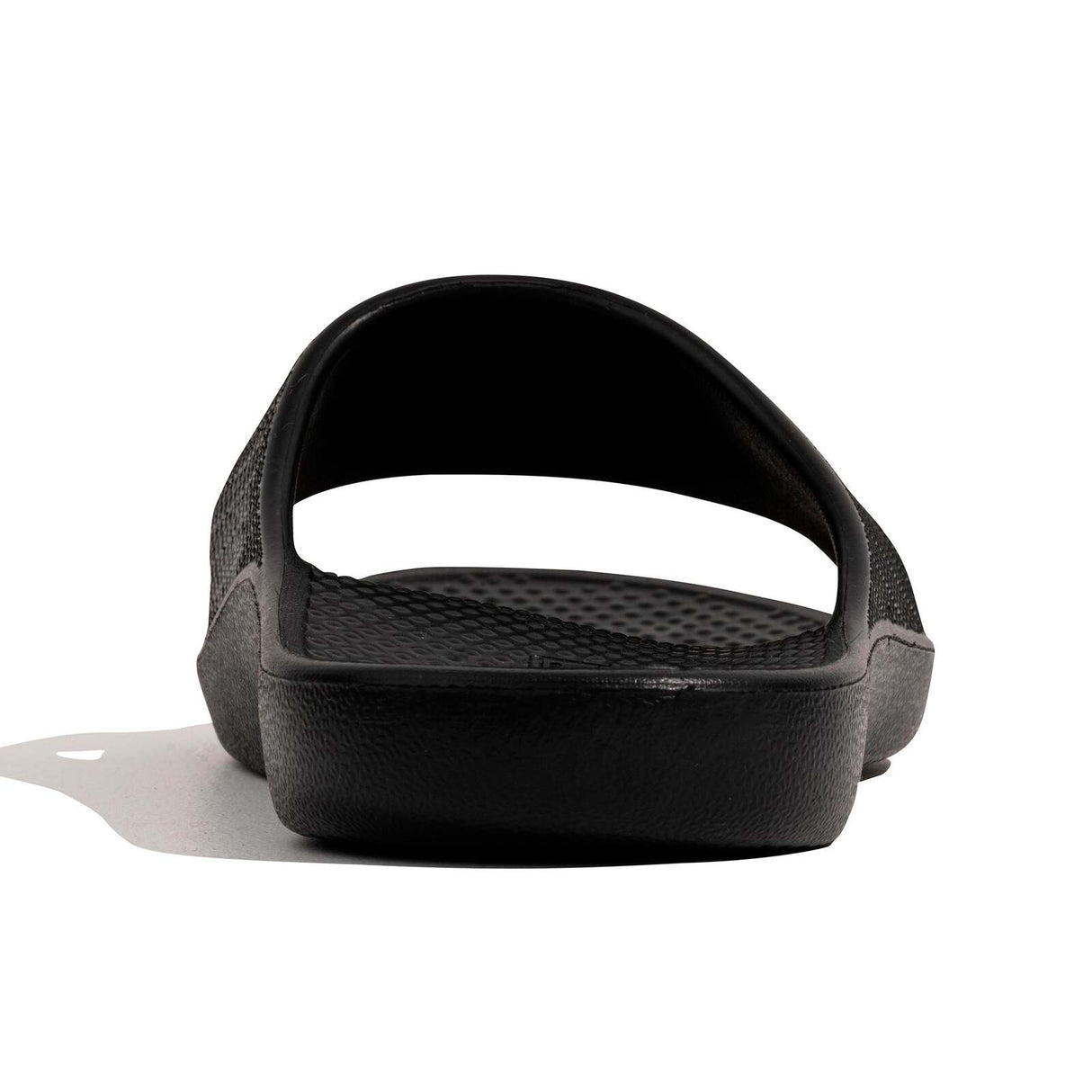Archline Rebound Orthotic Slides Flip Flop Thongs Slip On Arch Support - Black - Euro 42