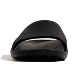 Archline Rebound Orthotic Slides Flip Flop Thongs Slip On Arch Support - Black - Euro 42