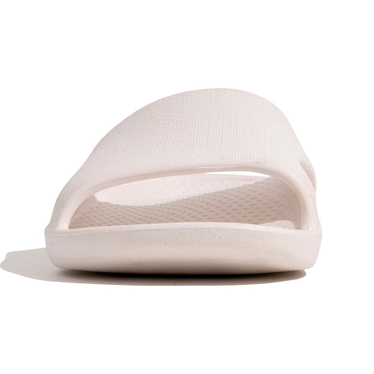 Archline Rebound Orthotic Slides Flip Flop Thongs Slip On Arch Support - White - Euro 43