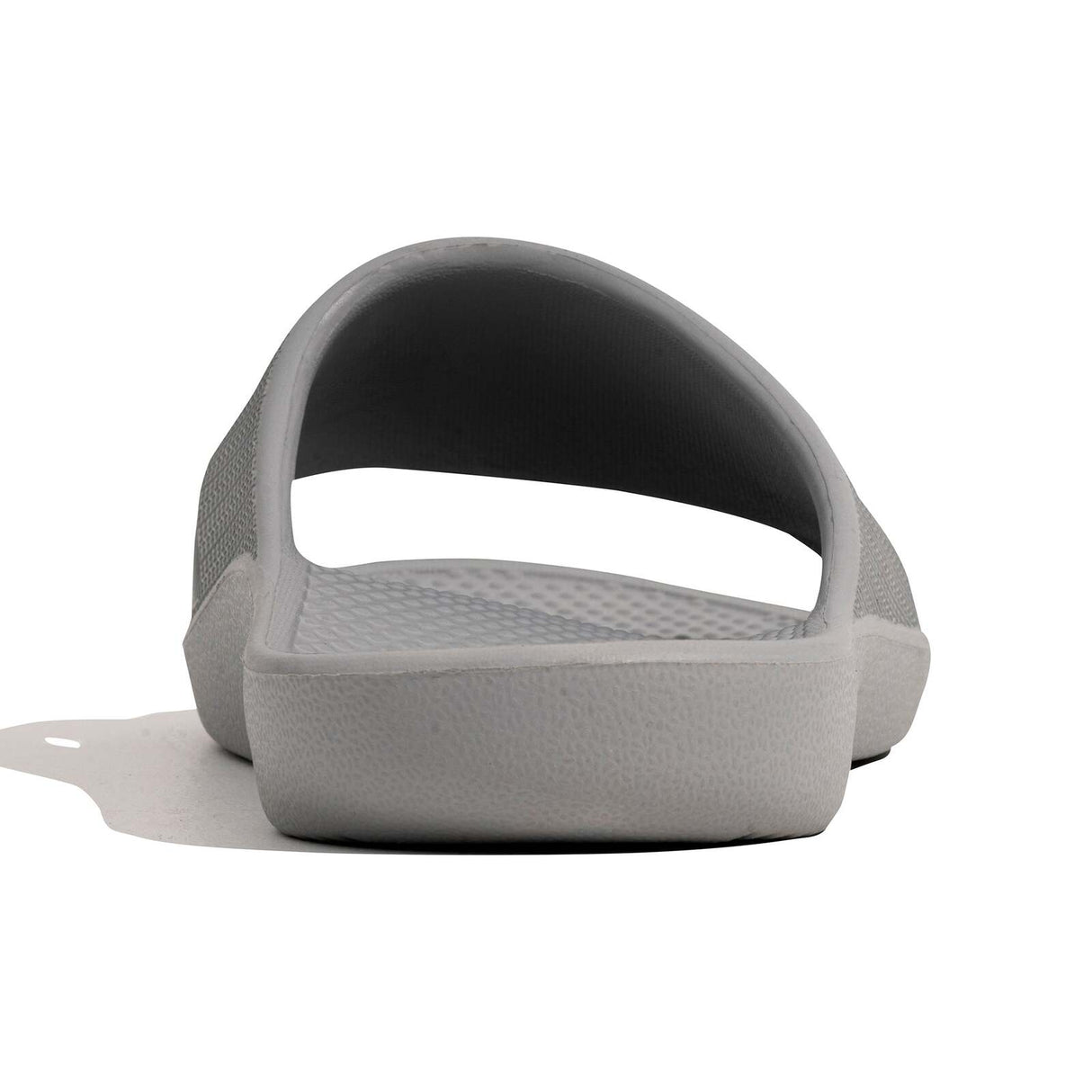 Archline Rebound Orthotic Slides Flip Flop Thongs Slip On Arch Support - Stone Grey - Euro 38