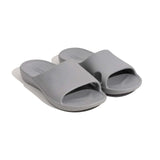 Archline Rebound Orthotic Slides Flip Flop Thongs Slip On Arch Support - Stone Grey - Euro 40 - Top-Down View