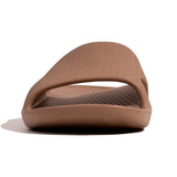 Archline Rebound Orthotic Slides Flip Flop Thongs Slip On Arch Support - Putty - Euro 38 - Rear View