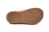 Archline Rebound Orthotic Slides Flip Flop Thongs Slip On Arch Support - Putty - Euro 41 - Low Angle