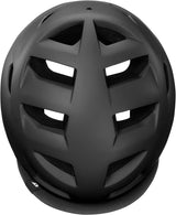 Bern Mens Allston Cycling Bike Helmet w/ Flip Visor - Matte Black - L/XL - 45-Degree Angle