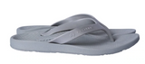 ARCHLINE Orthotic Flip Flops Thongs Arch Support Shoes Footwear - Grey - EUR 40 - Rear View