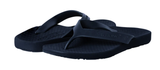 ARCHLINE Flip Flops Orthotic Thongs Arch Support Shoes Footwear - Navy - EUR 37 - Top-Down View