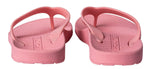 ARCHLINE Orthotic Thongs Arch Support Shoes Flip Flops - Pastel Pink - EUR 36 - Rear View