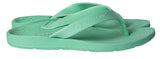 ARCHLINE Orthotic Thongs Arch Support Shoes Footwear Flip Flops - Dew Green - EUR 35 - 45-Degree Angle