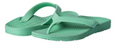 ARCHLINE Orthotic Thongs Arch Support Shoes Footwear Flip Flops - Dew Green - EUR 38 - Low Angle