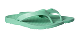 ARCHLINE Orthotic Thongs Arch Support Shoes Footwear Flip Flops - Dew Green - EUR 40 - Rear View