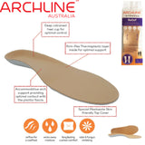 ARCHLINE Insoles Orthotics Full Length Arch Support Diabetics Plantar Fasciitis  - EUR 37 - Extra Image