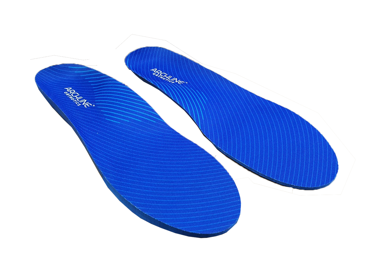 Archline Supination Orthotic Insoles - Full Length (Unisex) Plantar Fasciitis High Arch - Euro 43