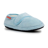 ARCHLINE Orthotic Plus Slippers Closed Scuffs Pain Relief Moccasins - Baby Blue - EU 36