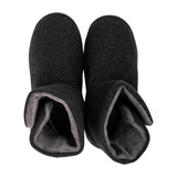 Archline Orthotic UGG Boots Slippers Arch Support Warm Orthopedic Shoes - Charcoal - EUR 38 (Women's US 7/Men's US 5) - 45-Degree Angle