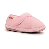 ARCHLINE Orthotic Plus Slippers Closed Scuffs Pain Relief Moccasins - Pink - EU 35 - Top-Down View