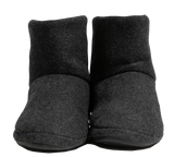 Archline Orthotic UGG Boots Slippers Arch Support Warm Orthopedic Shoes - Black - EUR 35 (Mens US 2) - Rear View