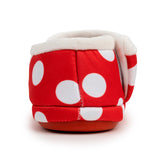 ARCHLINE Orthotic Slippers CLOSED Back Scuffs Moccasins Pain Relief - Red Polka Dots - EUR 40 (Womens 9 US) - Rear View