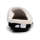 ARCHLINE Orthotic Slippers Slip On Arch Scuffs Pain Relief Moccasins - Polka Dots - EU 40 - Close-Up Angle