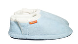 ARCHLINE Orthotic Slippers Closed Scuffs Pain Relief Moccasins - Sky Blue - EUR 39 - Rear View