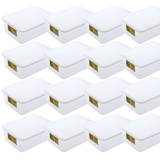 16x 5L Food Storage Containers w/ Lids Bulk Lot - Made in Australia - Front View