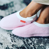 ARCHLINE Orthotic Slippers Closed Scuffs Pain Relief Moccasins - Pink - EUR 35 - Extra Image