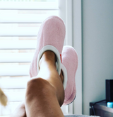 ARCHLINE Orthotic Slippers Closed Scuffs Pain Relief Moccasins - Pink - EUR 36 - Extra Image