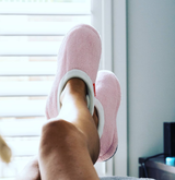 ARCHLINE Orthotic Slippers Closed Scuffs Pain Relief Moccasins - Pink - EUR 39 - Extra Image