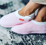 ARCHLINE Orthotic Slippers Closed Scuffs Pain Relief Moccasins - Pink - EUR 39 - Extra Image