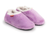 ARCHLINE Orthotic Slippers CLOSED Arch Scuffs Pain Relief Moccasins - Lilac - EU 42