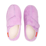 ARCHLINE Orthotic Plus Slippers Closed Scuffs Pain Relief Moccasins - Lilac - EU 37 - Top-Down View