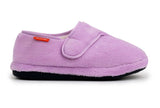 ARCHLINE Orthotic Plus Slippers Closed Scuffs Pain Relief Moccasins - Lilac - EU 37 - Rear View