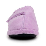ARCHLINE Orthotic Plus Slippers Closed Scuffs Pain Relief Moccasins - Lilac - EU 37 - Close-Up Angle