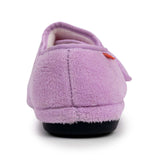 ARCHLINE Orthotic Plus Slippers Closed Scuffs Pain Relief Moccasins - Lilac - EU 38 - Close-Up Angle
