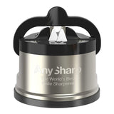 Any Sharp Pro Worlds Best Knife Sharpener for Knives Blades Scissors - Front View