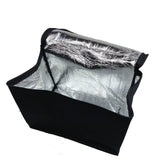 Deluxe Collapsible Car Boot Organiser with Cooler Bag Trunk Storage Bag Folding - 45-Degree Angle