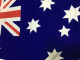AUSTRALIA FLAG BEACH TOWEL Souvenir Australian Day 150cm x 75cm - Side View