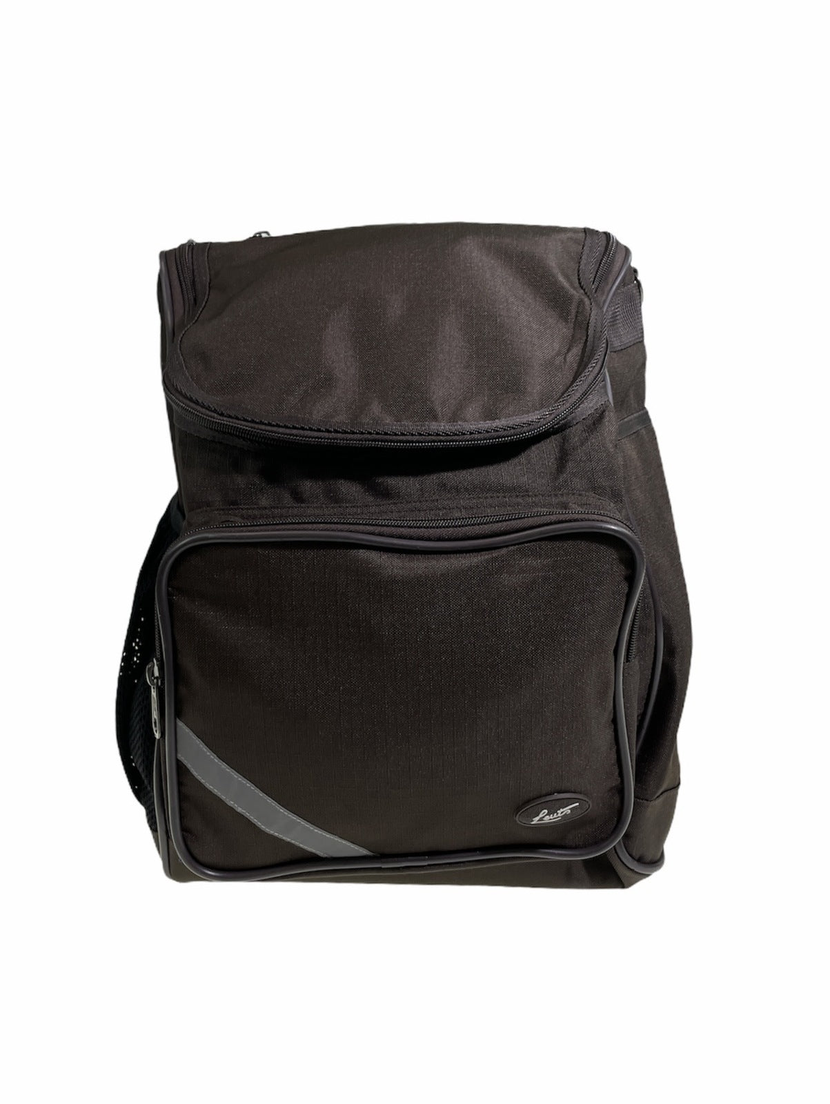 23.5L Leuts Primary Deluxe School Backpack - Brown Book Bag with Multi-Compartment Design