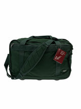 44L Foldable Duffel Bag Gym Sports Luggage Travel Foldaway School Bags - Bottle Green - Side View