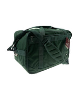 44L Foldable Duffel Bag Gym Sports Luggage Travel Foldaway School Bags - Bottle Green - Top-Down View